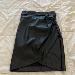 DYNAMITE Faux Leather Skirt